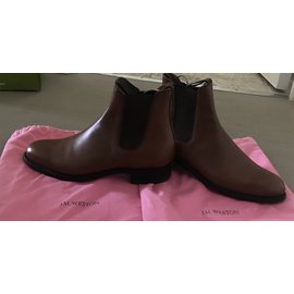 JM Weston-boots-Brown