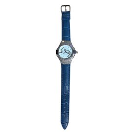 Autre Marque-Fine watch-Blue