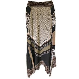 Free People gonne Nero Multicolore