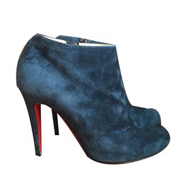 Christian Louboutin-belle 100-Navy blue