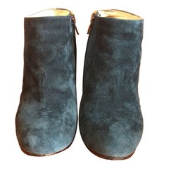 Christian Louboutin-belle 100-Navy blue