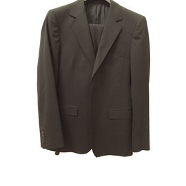 Gucci two piece wool classic suit Black