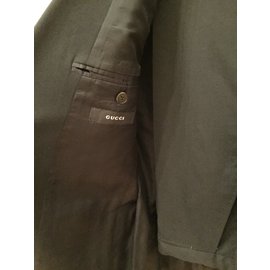 Gucci-Gucci two piece wool classic suit-Black