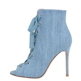 Gianvito Rossi Denim marie botines Otro