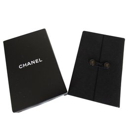 Chanel-Notizbuch-Schwarz