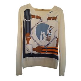 Hermès Knitwear Cream