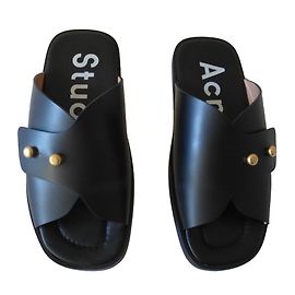 Acne sandals Black