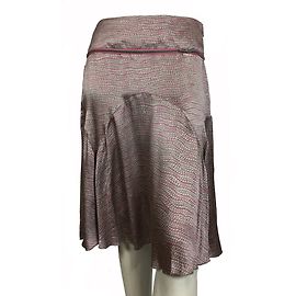 Ted Baker Falda Rosa Gris Crudo