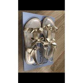 Autre Marque-Kids Sandals-Golden