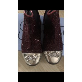 Autre Marque-boots-Dark red