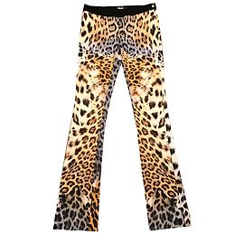 Just Cavalli Straight Cut Pants Viscose Multiple colors