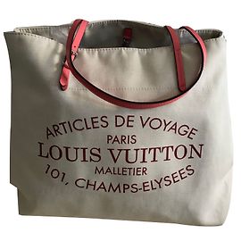 Louis Vuitton Neverfull Tote Beige