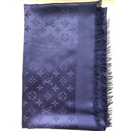 Louis Vuitton Sciarpa Blu navy