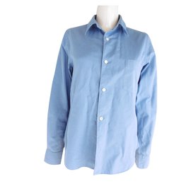 Comme Des Garcons-Top camicia-Blu