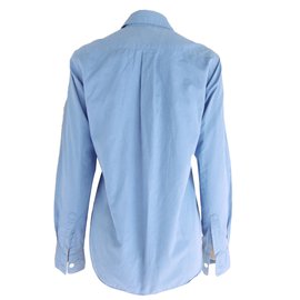 Comme Des Garcons-Top camicia-Blu