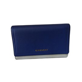 Givenchy Clutch Bag Blue Grey