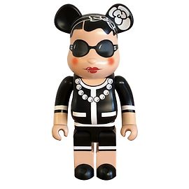 Bearbrick Chanel 1000% Nero