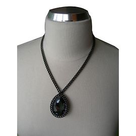 Swarovski Halsketten Anthrazitgrau