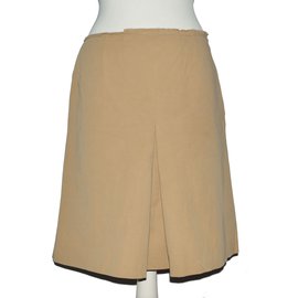 Prada-Skirts-Brown