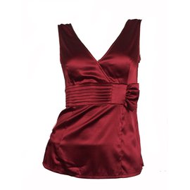 Max & Co Silk top Dark red