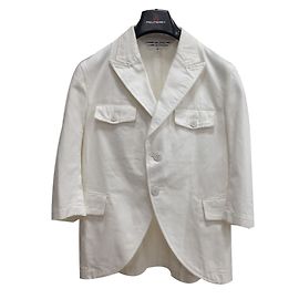 Comme Des Garcons Jacken Weiß