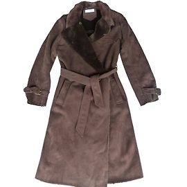 Balmain Mäntel, Oberbekleidung Braun