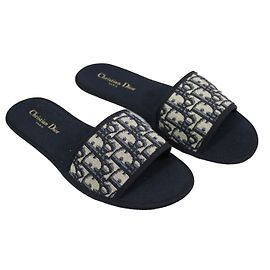 Christian Dior Ballet flats Navy blue