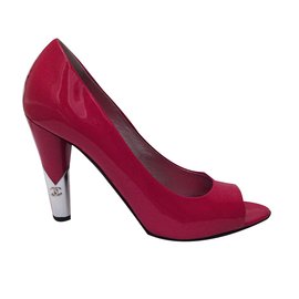 Chanel Heels Red