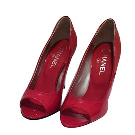 Chanel-Heels-Red