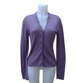 Renato Nucci Strickjacke Lila
