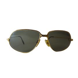 Cartier Panthere G.M. Sonnenbrille Gold Metall Golden