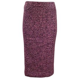 John Galliano-Skirts-Pink,Purple