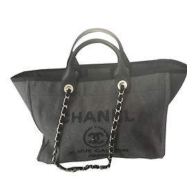 Chanel Totes Dark grey