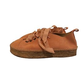 Autre Marque Espadrilles Manebì Hamptons en daim rose taille 36 Rose