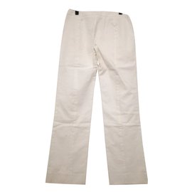 Loewe-Pants Trousers-White