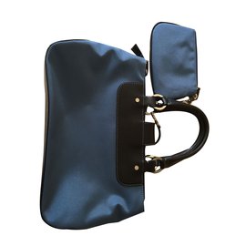 Lancel-Handbags-Blue