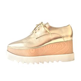 Stella Mc Cartney Derbies Doré