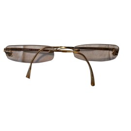 Chanel Occhiali da sole D'oro