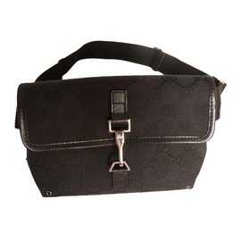 Gucci-belt bag GG-Black