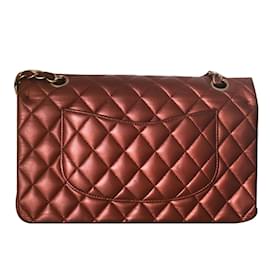 Chanel-Double flap-Cuivre