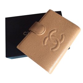 Chanel-wallets-Beige