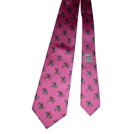 Hermès-ties-Pink