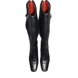 Autre Marque Botas Mosquitos de couro preto 38 Preto
