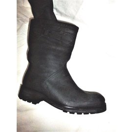 Aigle-boots-Black