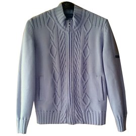 Saint James Strickjacke Blau