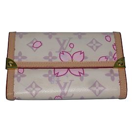 Louis Vuitton billetera Rosa Beige