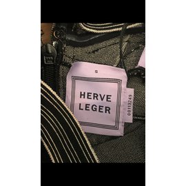 Herve Leger-Dresses-Black