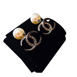 Chanel Orecchini Argento