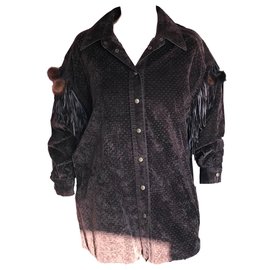 Fendi-Tops-Brown