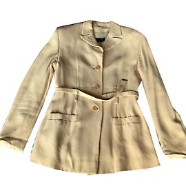 Autre Marque Migoscha Suit Jacket Beige Cotton Beige